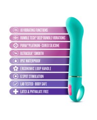 Vibratore per il Punto-G Blush Aria Verde Vibratore per il Punto-G Blush Aria Verde