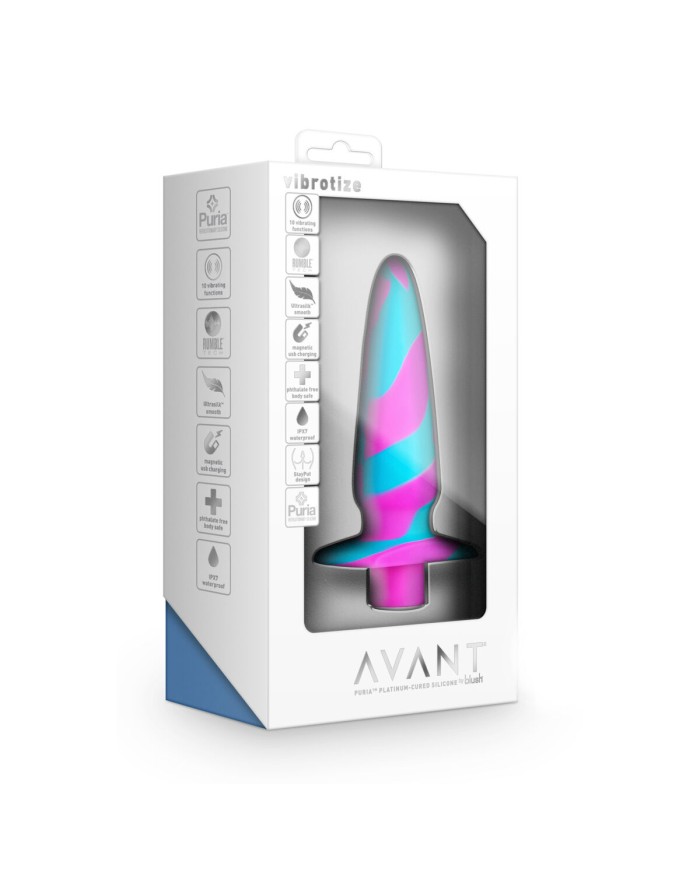 Plug Anale Blush Avant Vibrotize Multicolore Plug Anale Blush Avant Vibrotize Multicolore