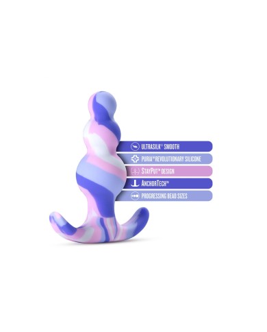 Plug Anale Blush Avant Multicolore (7,6 cm) (6,3 cm)