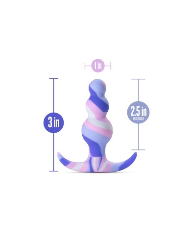 Plug Anale Blush Avant Multicolore (7,6 cm) (6,3 cm)
