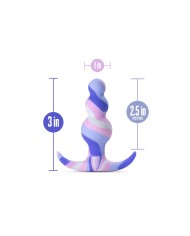 Plug Anale Blush Avant Multicolore (7,6 cm) (6,3 cm)