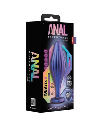 Plug Anale Blush Adventures Viola (10,1 cm)