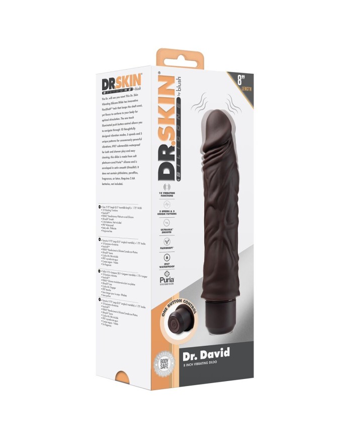 Dildo Realistico Blush Dr Skin Silicone ABS Ø 5 cm (17,7 cm) (21,5 cm) Dildo Realistico Blush Dr Skin Silicone ABS Ø 5 cm (17,7 cm) (21,5 cm)