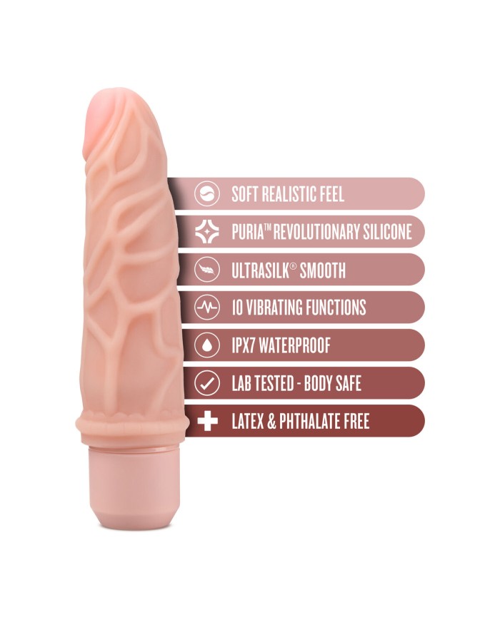 Dildo Realistico Blush Dr Skin Silicone ABS Ø 4,3 cm (15,2 cm) (19 cm) Dildo Realistico Blush Dr Skin Silicone ABS Ø 4,3 cm (15,2 cm) (19 cm)