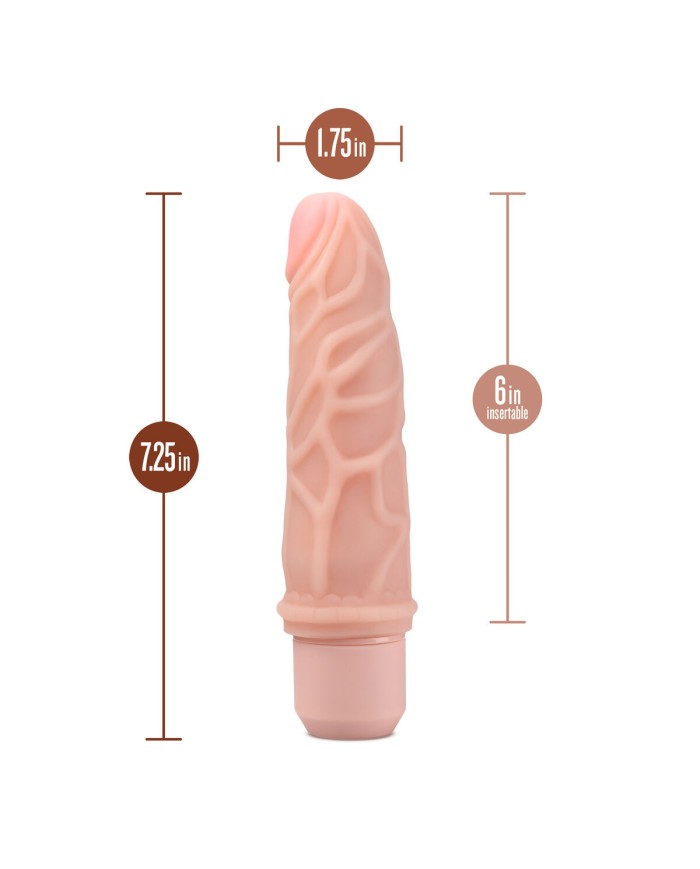 Dildo Realistico Blush Dr Skin Silicone ABS Ø 4,3 cm (15,2 cm) (19 cm) Dildo Realistico Blush Dr Skin Silicone ABS Ø 4,3 cm (15,2 cm) (19 cm)