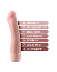 Dildo Realistico Blush Dr Skin Silicone ABS Ø 4 cm Dildo Realistico Blush Dr Skin Silicone ABS Ø 4 cm