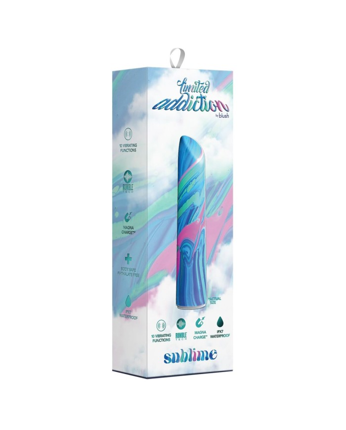 Vibratore Mini Blush Limited Addiction Multicolore Vibratore Mini Blush Limited Addiction Multicolore