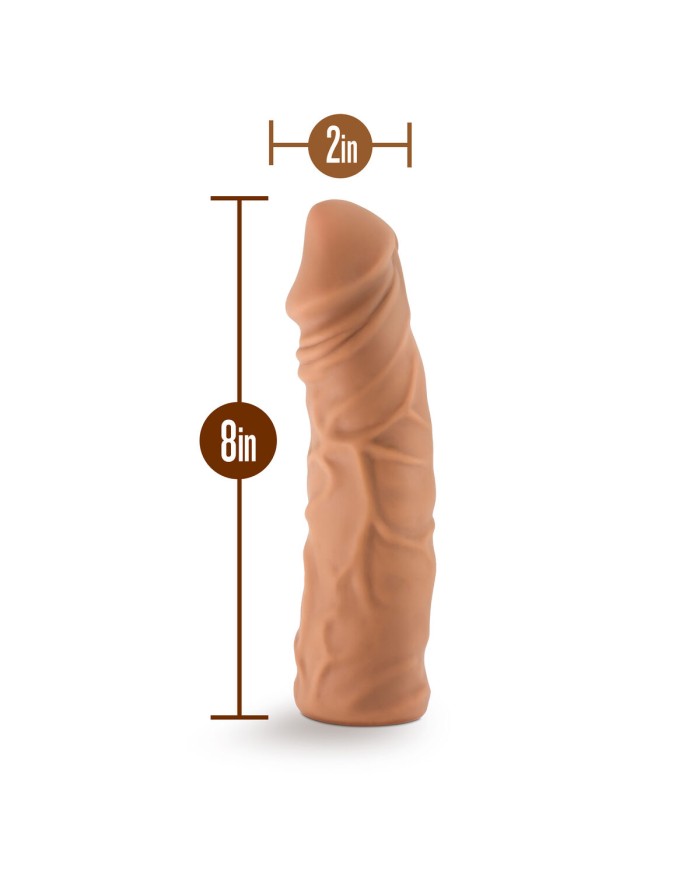 Dildo Realistico Blush Lock On Silicone Ø 4,6 cm (19,6 cm) Dildo Realistico Blush Lock On Silicone Ø 4,6 cm (19,6 cm)