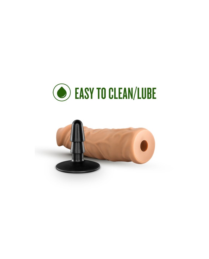 Dildo Realistico Blush Lock On Silicone Ø 4,6 cm (19,6 cm) Dildo Realistico Blush Lock On Silicone Ø 4,6 cm (19,6 cm)