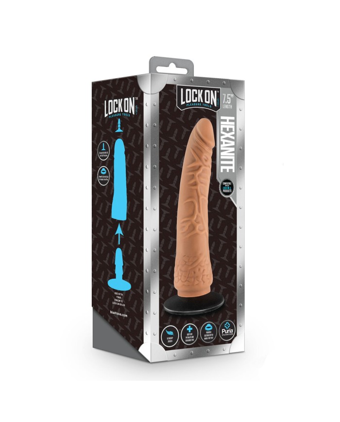 Dildo Realistico Blush Lock On Silicone Ø 5,1 cm (19 cm) Dildo Realistico Blush Lock On Silicone Ø 5,1 cm (19 cm)