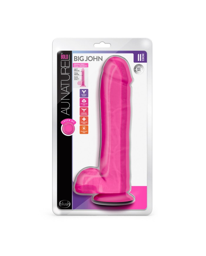 Dildo Realistico Blush Au Naturel TPE Ø 5,5 cm Dildo Realistico Blush Au Naturel TPE Ø 5,5 cm