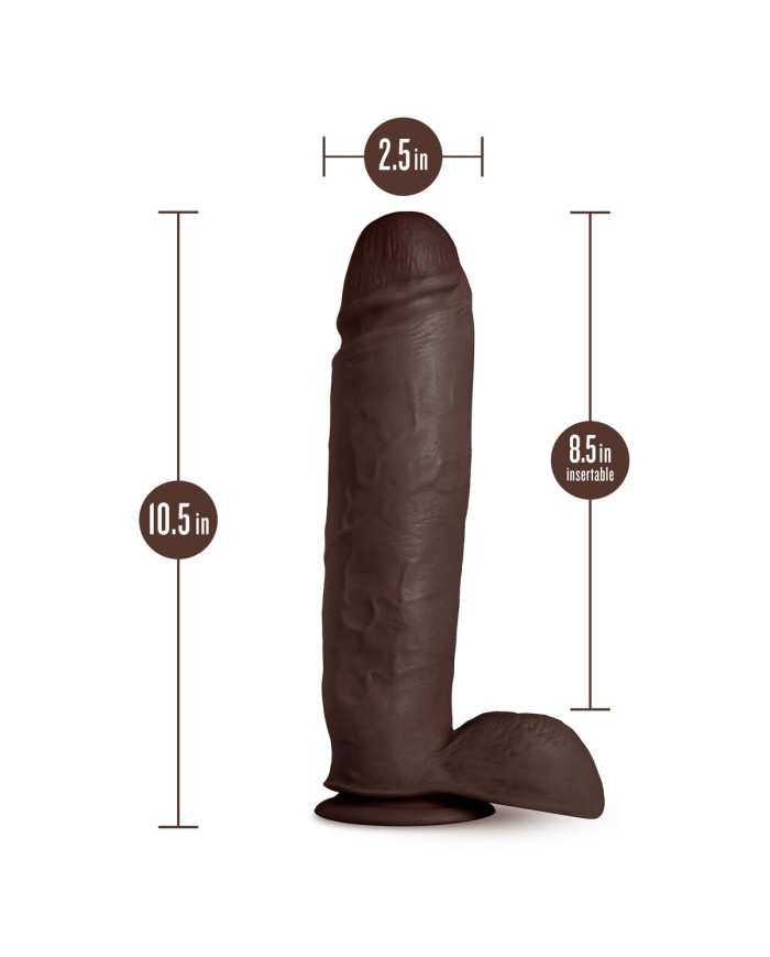 Dildo Realistico Blush Au Naturel TPE Ø 5,8 cm (21,5 cm)
