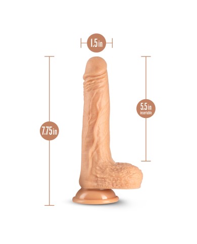 Dildo Realistico Blush Dr Skin Silicone ABS Ø 3,5 cm (13,9 cm) (19,6 cm)