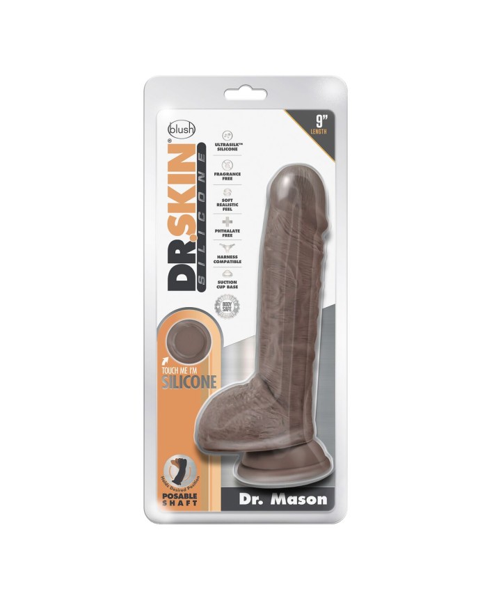 Dildo Realistico Blush Dr Skin Silicone Ø 4,5 cm (16,5 cm) Dildo Realistico Blush Dr Skin Silicone Ø 4,5 cm (16,5 cm)