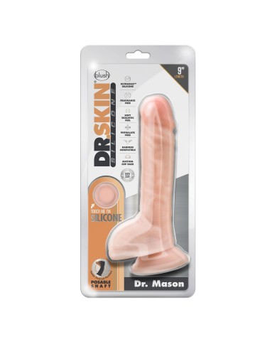 Dildo Realistico Blush Dr Skin Silicone Ø 4,4 cm (16,5 cm)