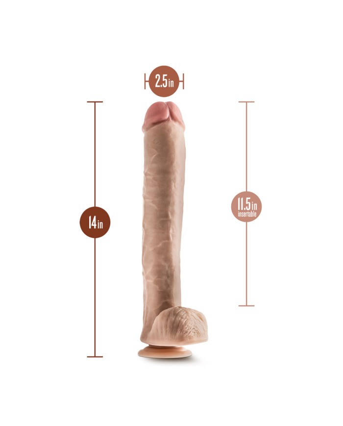 Dildo Realistico Blush Dr Skin PVC Ø 6,3 cm Dildo Realistico Blush Dr Skin PVC Ø 6,3 cm