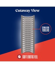 Jack Ass Endurance Blush RIZE STROKEZ CLEAR Jack Ass Endurance Blush RIZE STROKEZ CLEAR