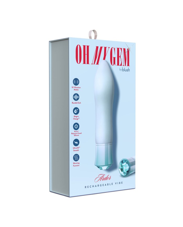 Mini Vibratore Blush Gem Ardor Azzurro Mini Vibratore Blush Gem Ardor Azzurro