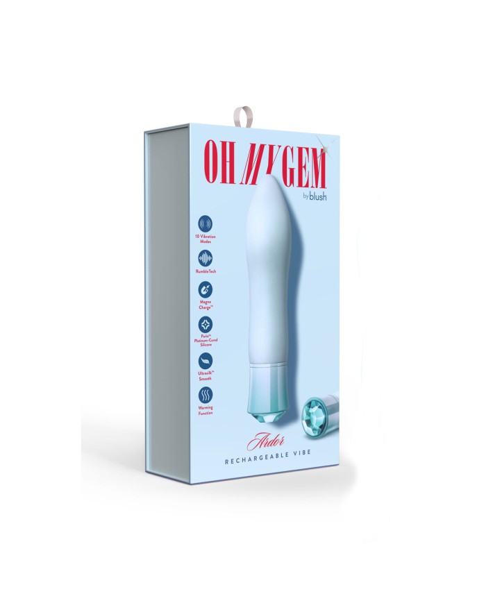 Mini Vibratore Blush Gem Ardor Azzurro Mini Vibratore Blush Gem Ardor Azzurro