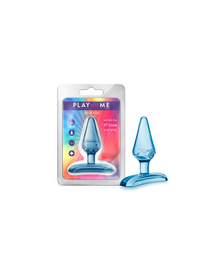 Plug Anale Blush Play with me Azzurro (5,7 cm)