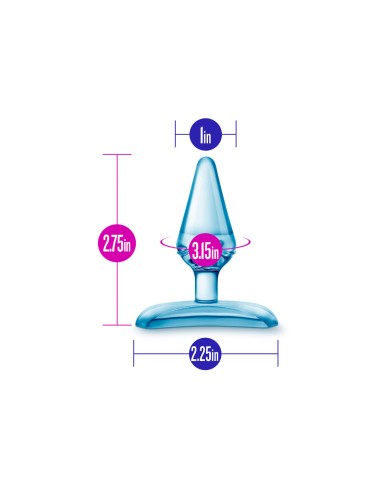 Plug Anale Blush Play with me Azzurro (5,7 cm)