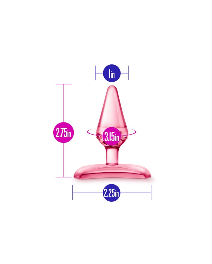 Plug Anale Blush Play with me Rosa (5,7 cm)