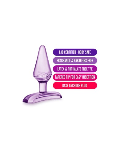 Plug Anale Blush Play with me Viola (5,7 cm)