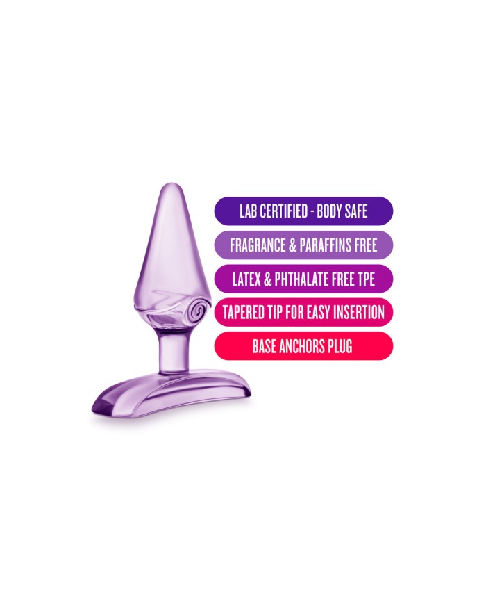 Plug Anale Blush Play with me Viola (5,7 cm) Plug Anale Blush Play with me Viola (5,7 cm)