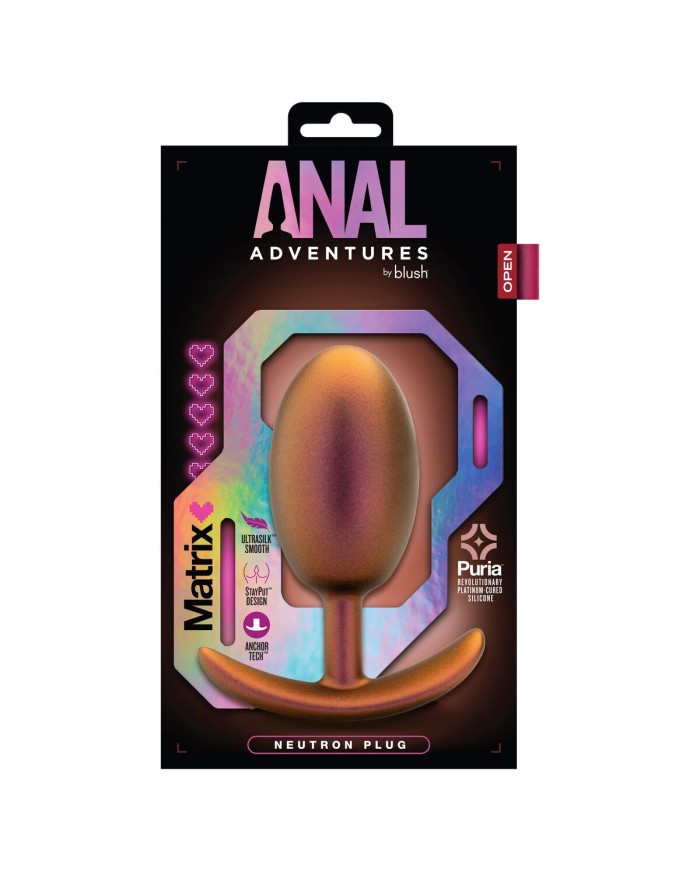 Plug Anale Blush Adventures Marrone (7,6 cm)