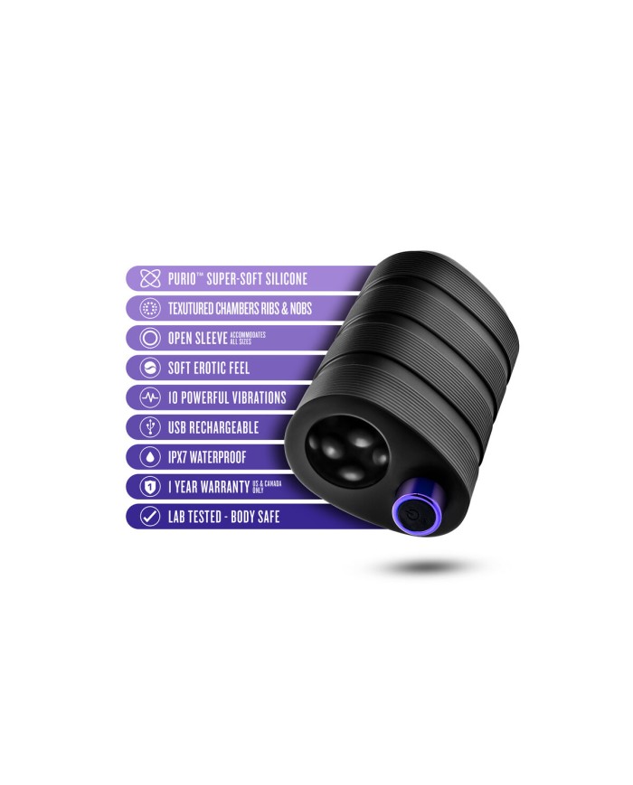 Jack Ass Endurance Blush M for Men Strok Nero