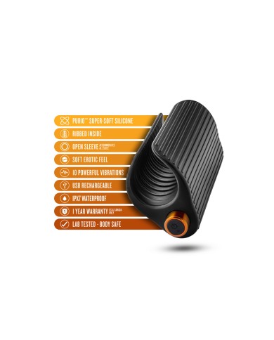 Jack Ass Endurance Blush M for Men Wrapt Nero Jack Ass Endurance Blush M for Men Wrapt Nero