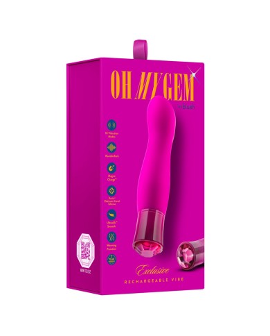 Mini Vibratore Blush Oh My Gem Exclusive Rosa Mini Vibratore Blush Oh My Gem Exclusive Rosa