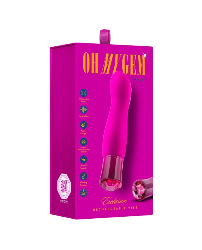 Mini Vibratore Blush Oh My Gem Exclusive Rosa