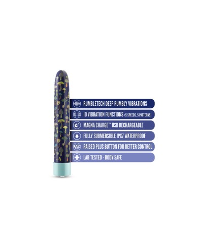 Vibratore Mini Blush Limited Addiction Azzurro Vibratore Mini Blush Limited Addiction Azzurro