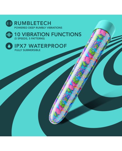 Vibratore Mini Blush Limited Addiction Verde Vibratore Mini Blush Limited Addiction Verde