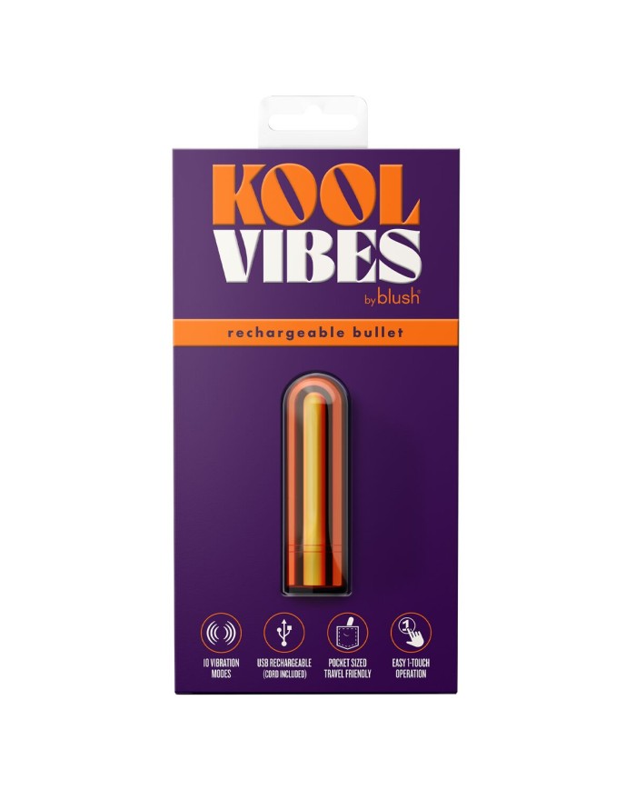 Vibratore Mini Blush Kool Vibes Arancio Vibratore Mini Blush Kool Vibes Arancio