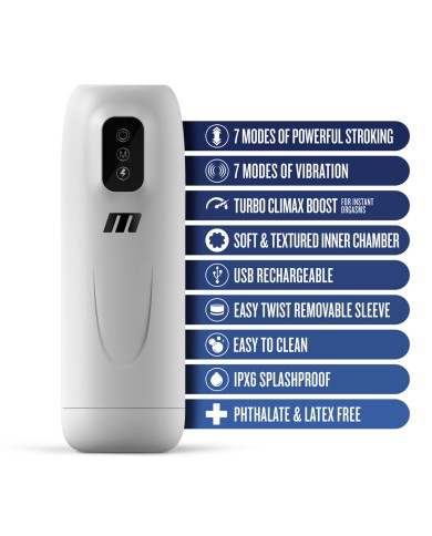 Jack Ass Endurance Blush M for Men Bianco