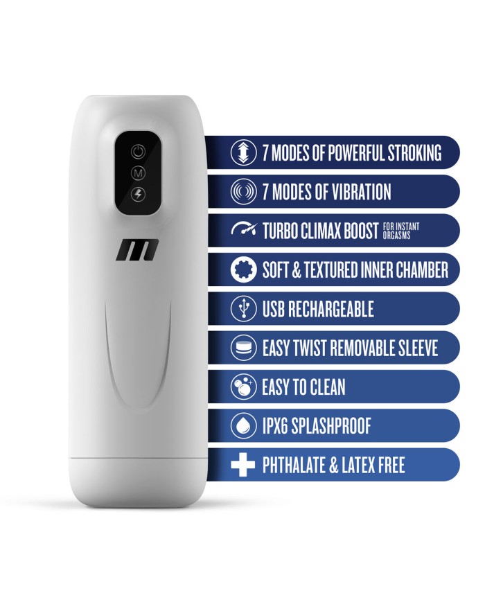 Jack Ass Endurance Blush M for Men Bianco Jack Ass Endurance Blush M for Men Bianco