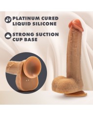 Dildo Realistico Blush Dr Skin Silicone Ø 4 cm (16,5 cm)
