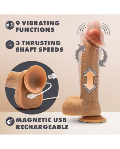 Dildo Realistico Blush Dr Skin Silicone Ø 4 cm (16,5 cm)