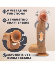 Dildo Realistico Blush Dr Skin Silicone Ø 4 cm (16,5 cm)