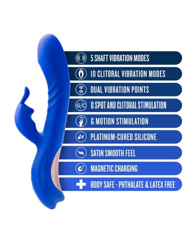 Vibratore per il Punto-G Blush HARPER MIDNIGHT Azzurro Vibratore per il Punto-G Blush HARPER MIDNIGHT Azzurro