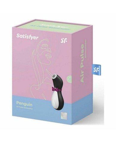Succhia Clitoride Satisfyer Penguin Nero Succhia Clitoride Satisfyer Penguin Nero
