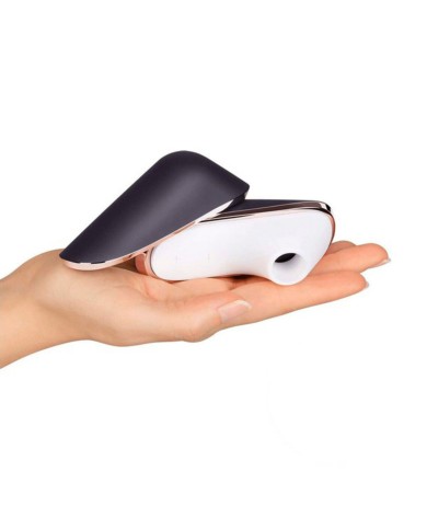 Stimolatore Clitorideo Pro Traveler Satisfyer Traveler Nero Stimolatore Clitorideo Pro Traveler Satisfyer Traveler Nero