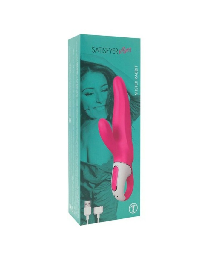 Vibratore Coniglio Satisfyer Satisfyer Vibes Rosa Vibratore Coniglio Satisfyer Satisfyer Vibes Rosa