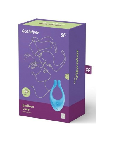 Massaggiatore di Coppia Satisfyer Partner Azzurro