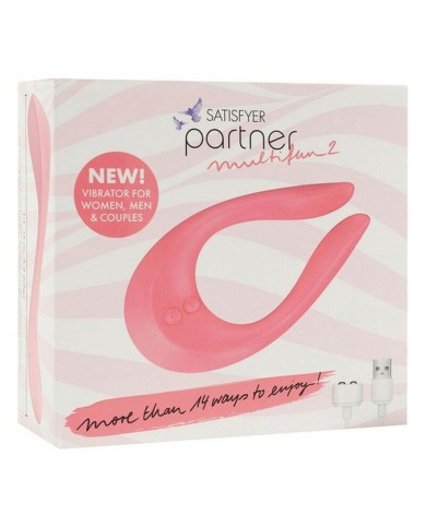 Massaggiatore di Coppia Satisfyer Partner Rosa