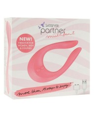 Massaggiatore di Coppia Satisfyer Partner Rosa Massaggiatore di Coppia Satisfyer Partner Rosa