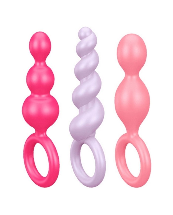 Kit Piacere Grande Satisfyer Booty Call Multicolore