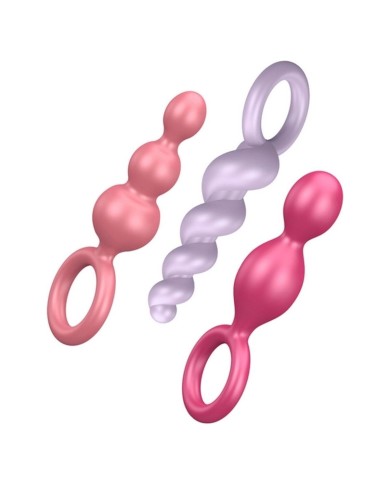 Kit Piacere Grande Satisfyer Booty Call Multicolore